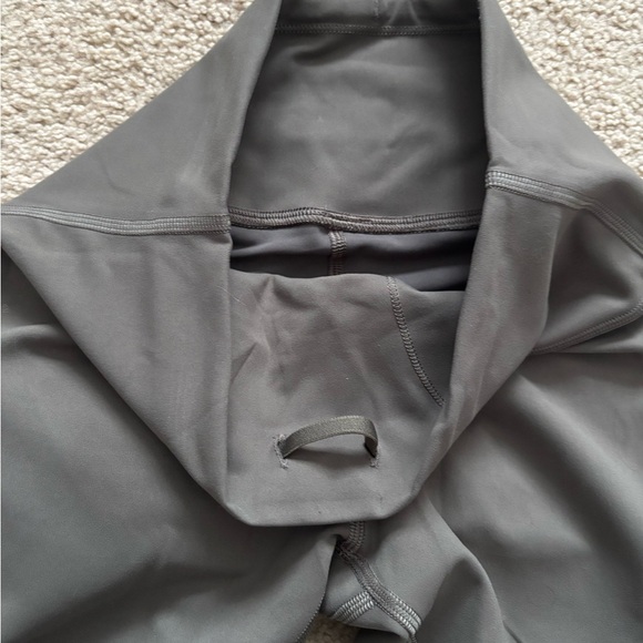 Lululemon Wunder Train High Rise Crop 23” Olive Green - Picture 5 of 6